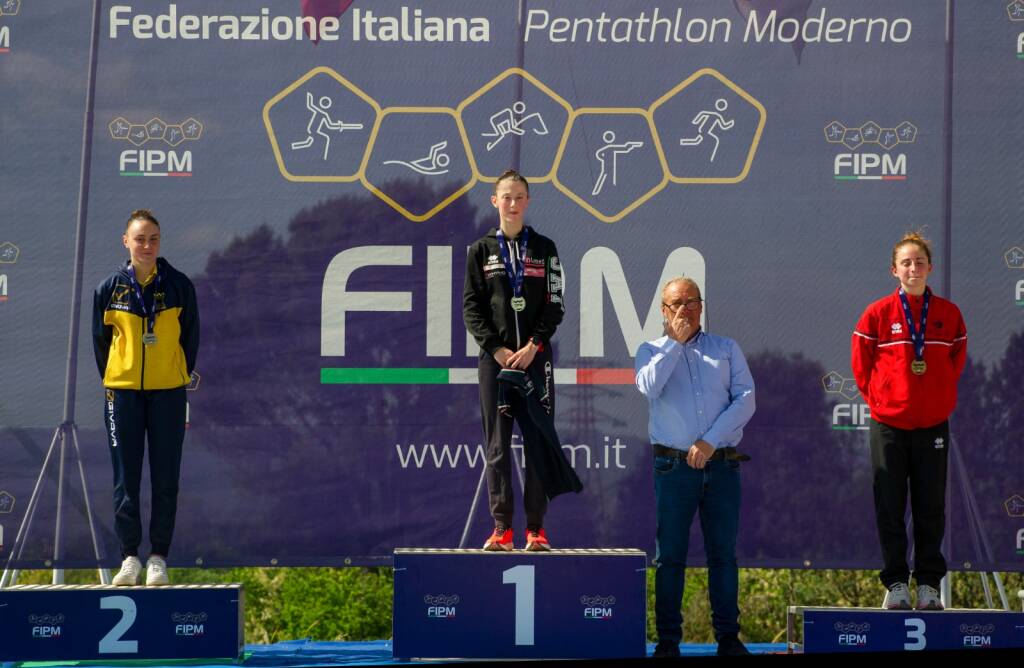 podio campionati italiani under 19 pentathlon 2024 149339
